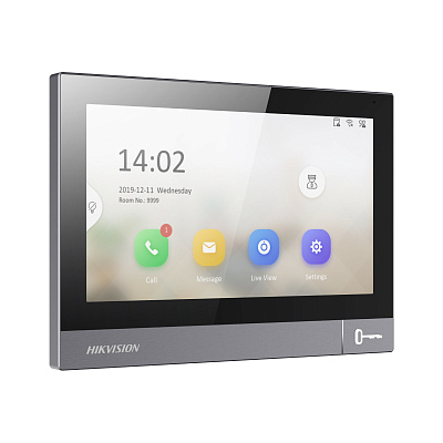 картинка Hikvision DS-KH8381-TE1 Видеодомофон  7" цветной IPS экран от компании Intant